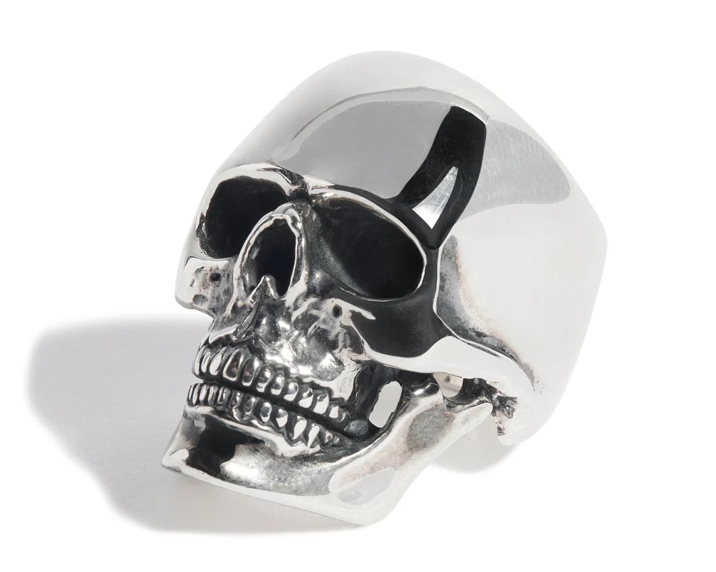 Medium Anatomical Skull Ring - Image 2