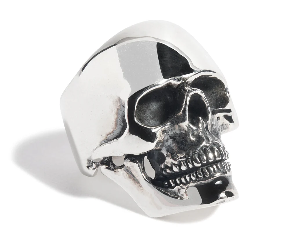 Medium Anatomical Skull Ring - Image 3