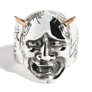 Hannya Mask Ring
